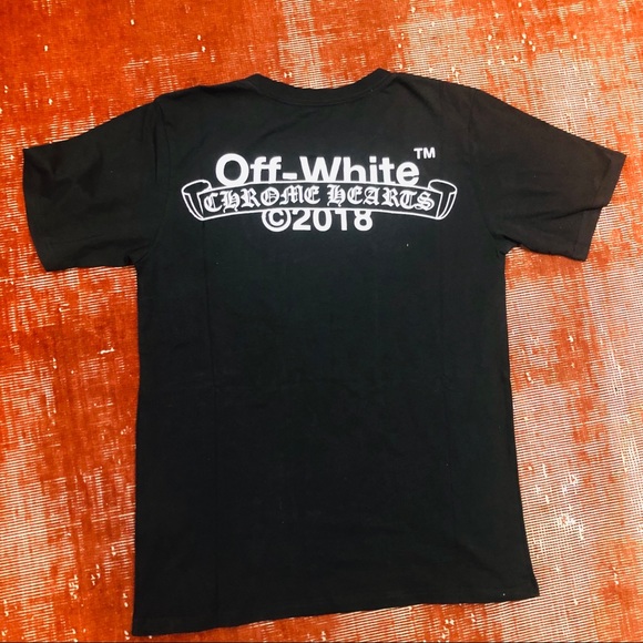 off white x chrome hearts t shirt